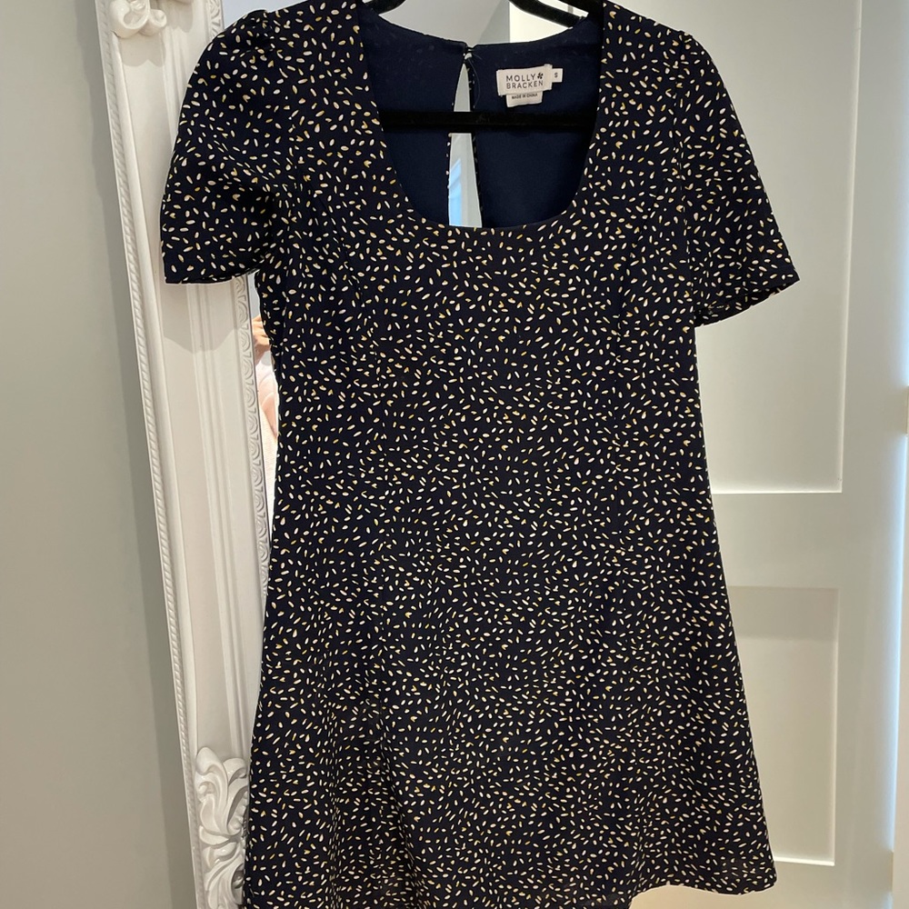 Navy Blue Molly Braken dress size M.